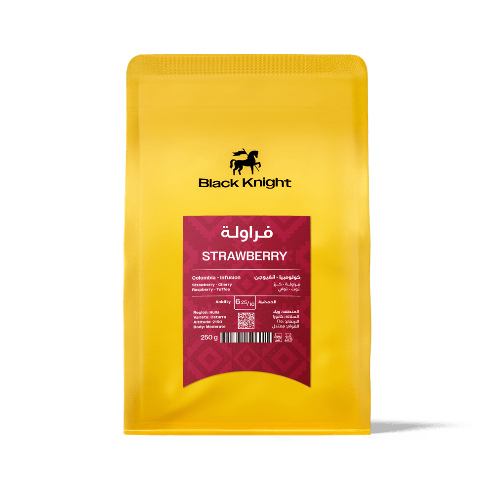 BlackKnight Colombia STRAWBERRY 250g - كولومبيا فراولة