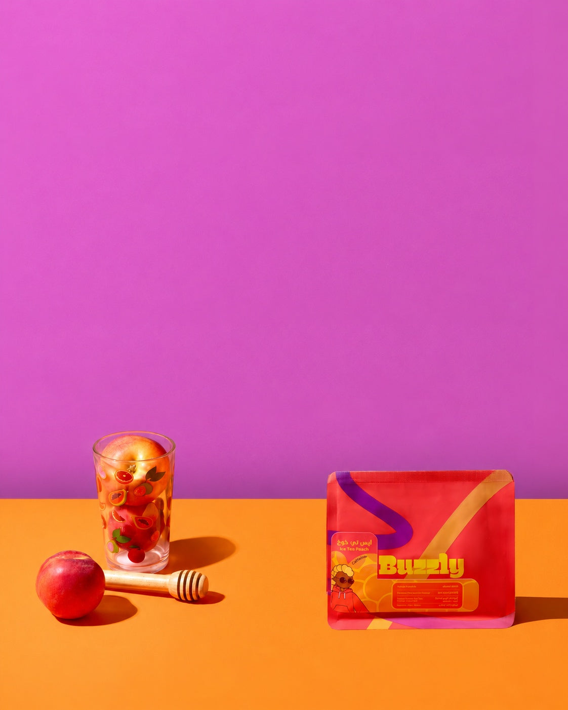 Buzzly Colombia Peach 125g | بن كولومبيا
