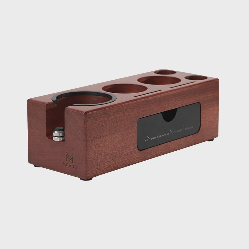 MUVNA Solid Wood Drawer Tamping Station | قاعدة كبس القهوة