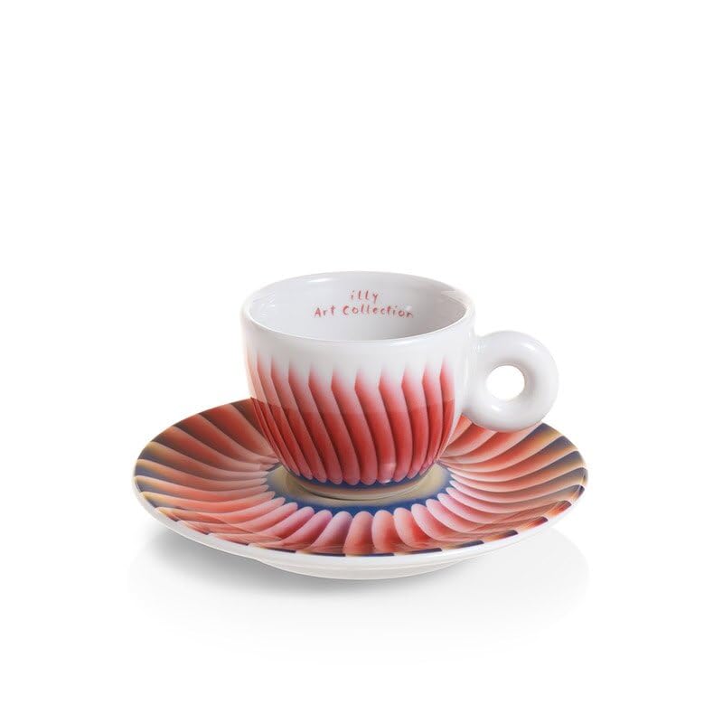 illy Art Collection Judy Chicago 2pcs Set طقم اكواب ايلي