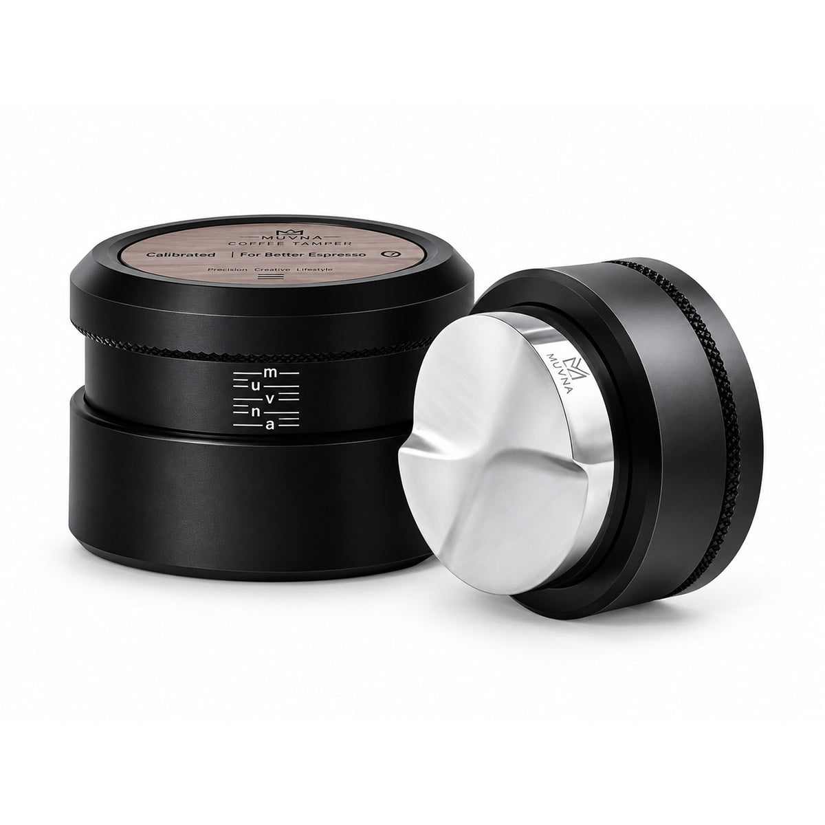 MUVNA Gravity Distributor Gray 51mm X Shape |موزّع القهوة (دستربيوتر)