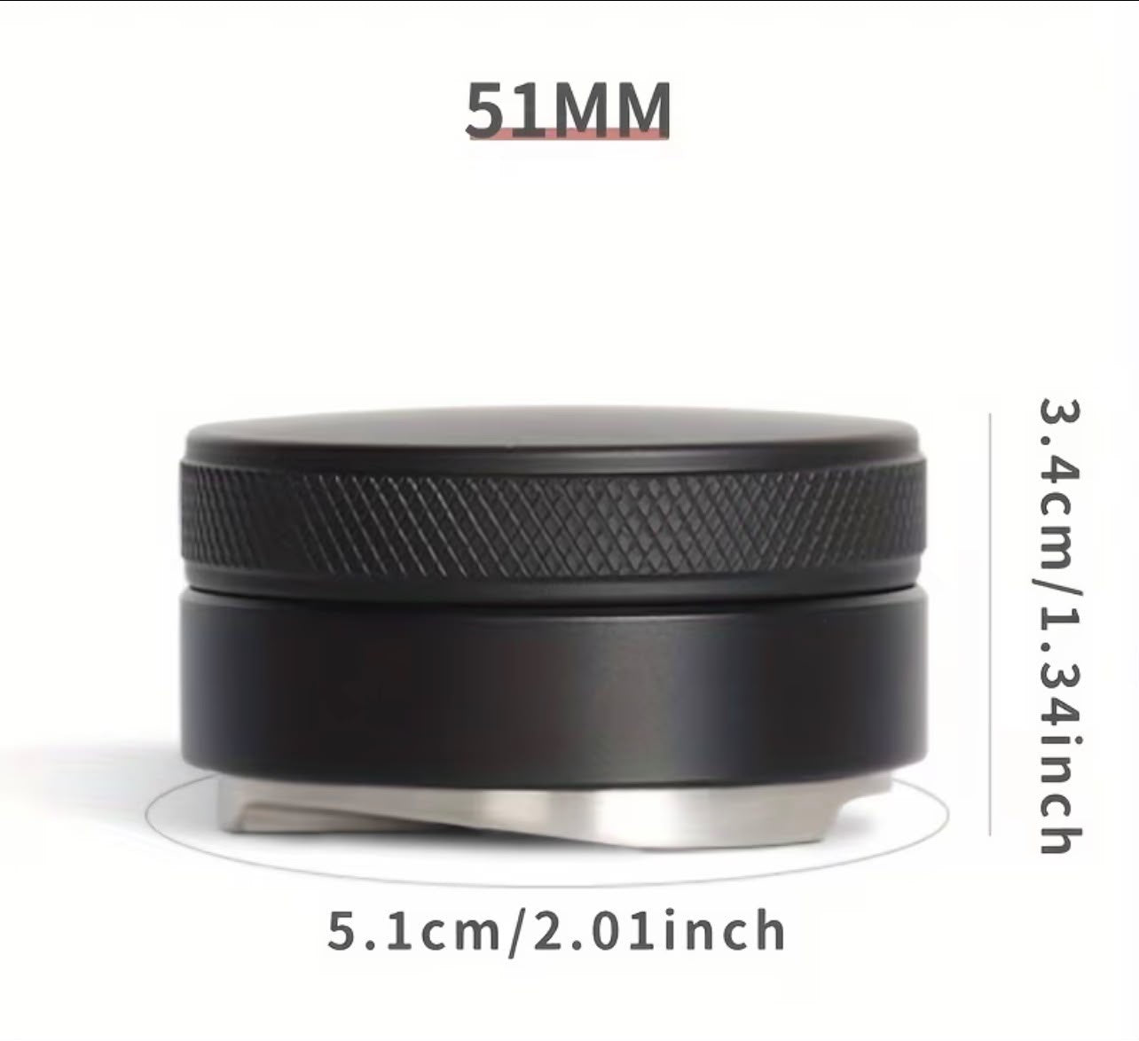 Coffee Distributor 51mm Black