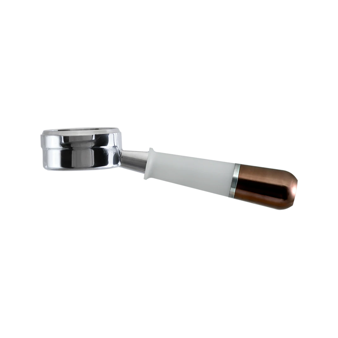 Pesado 58.5 Naked Portafilter White Bronze DrBaristakw