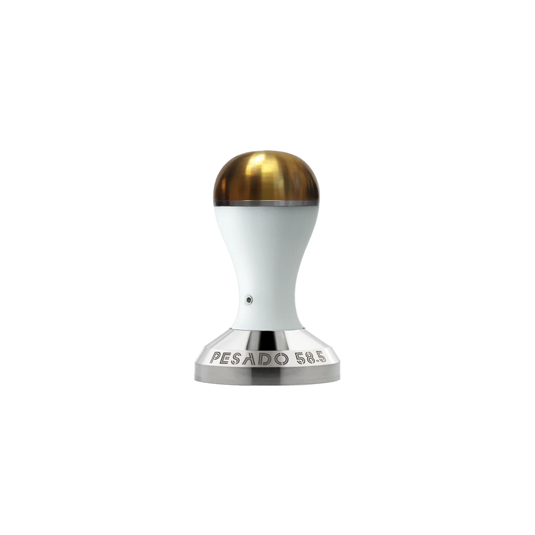 Pesado 58.5 Tamper - White & Gold