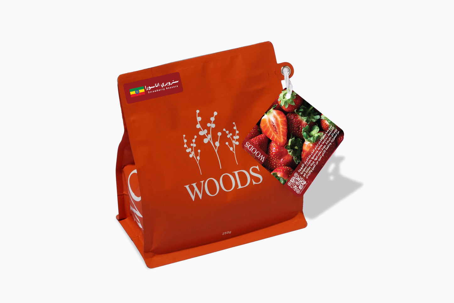 Woods Ethiopia Strawberry Anasora 100g بن اناسورا
