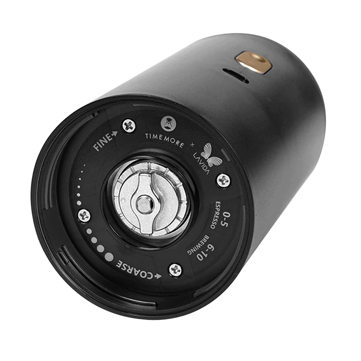 TimeMore 123 GO Grinder with Carry Bag - Stainless Steel Burrs