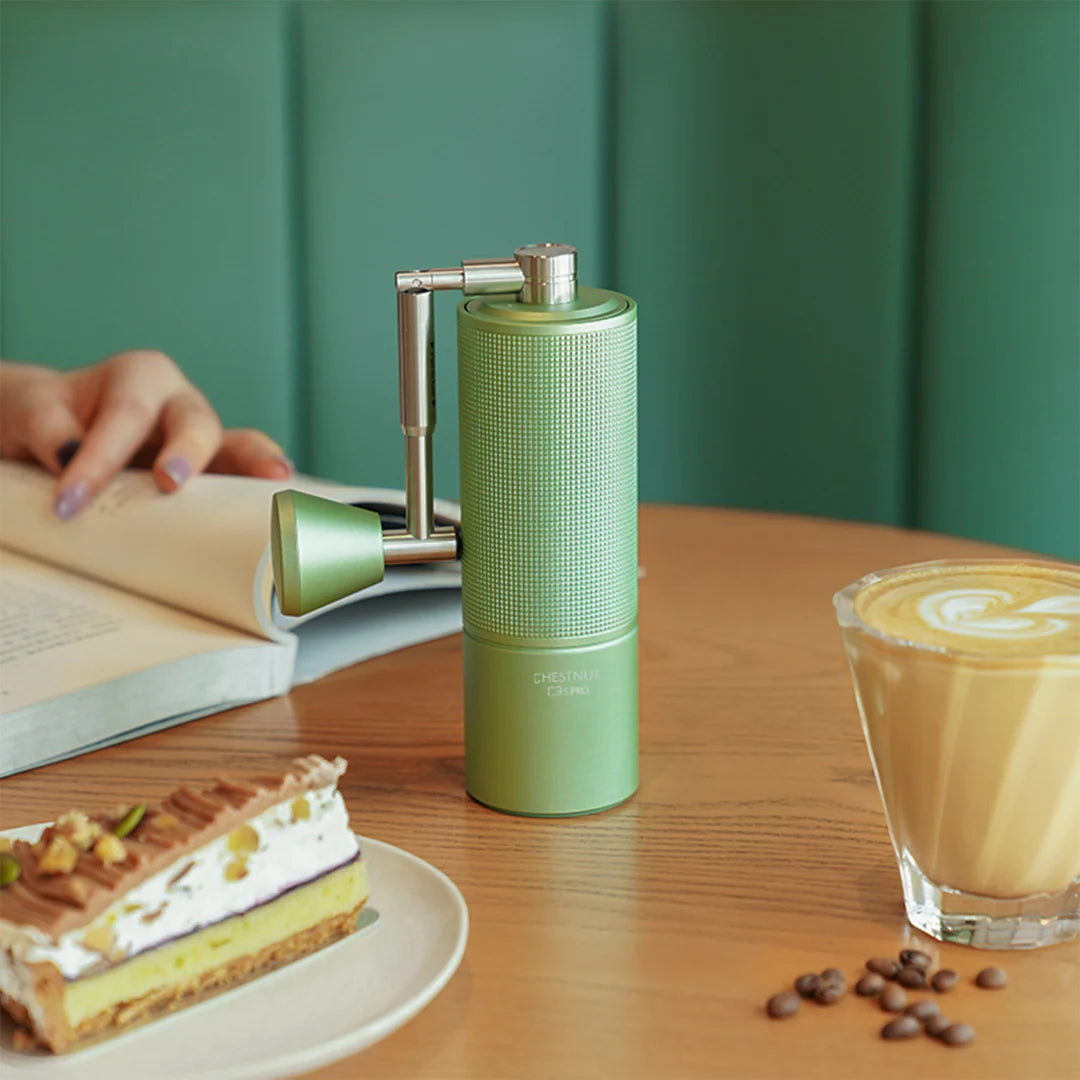 TimeMore C3S Pro Grinder - Green