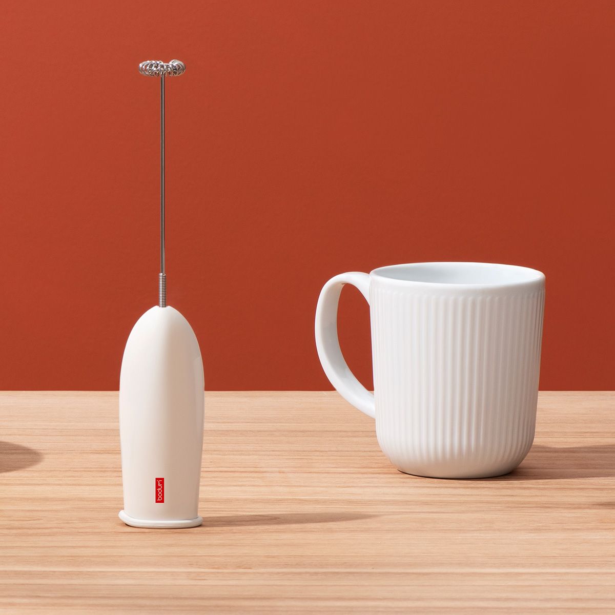 Bodum Milk Frother - White خافق حليب