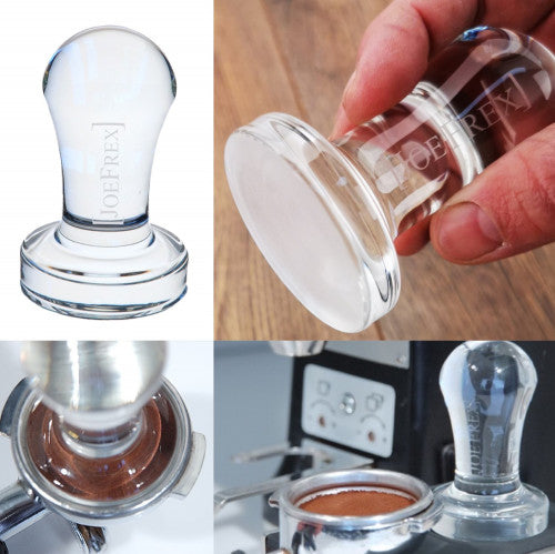 JoeFrex Solid Glass Tamper 58mm