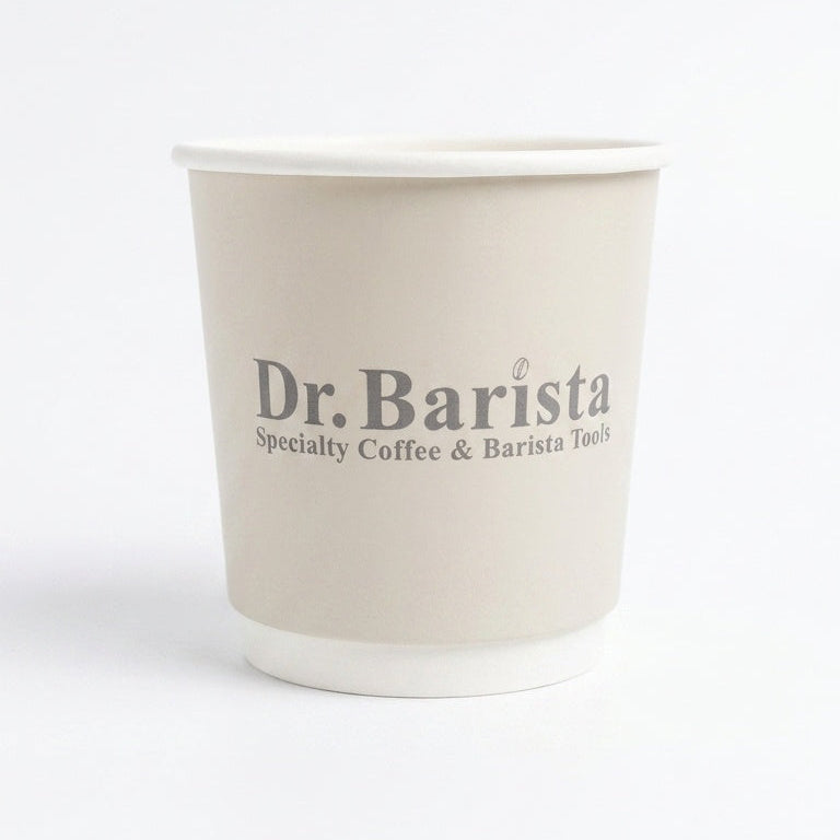 Dr Barista Espresso Paper Cups 04 oz (120ml) - 25pcs | كوب ورقي