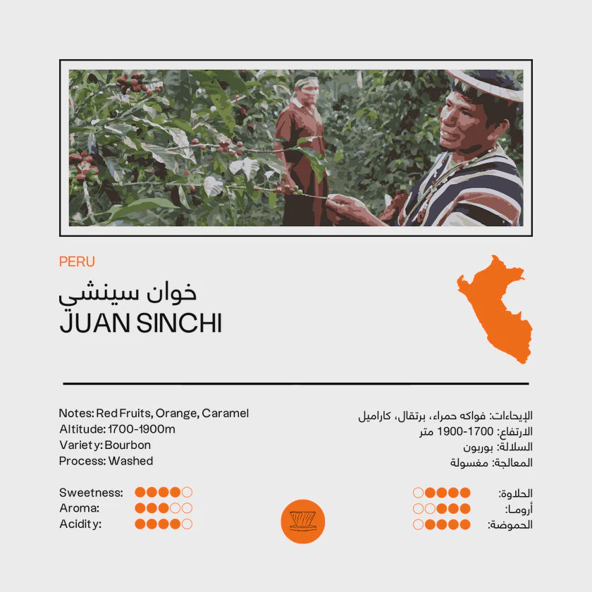 48 East JUAN SINCHI Peru 250g- Filter