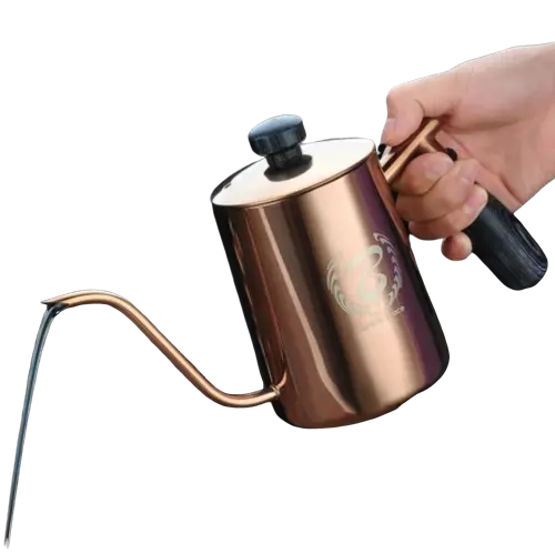 Barista Space Stainless Steel Brewing Kettle 600ml - Rose Gold | غَلَّايَة