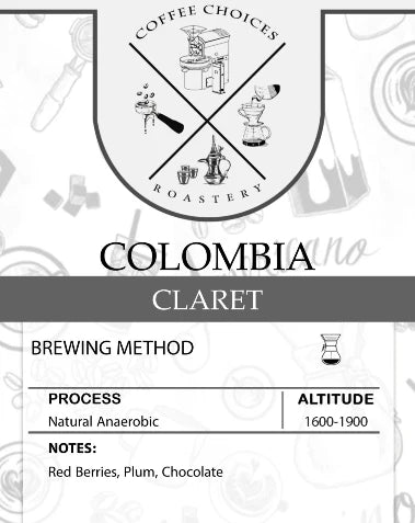 Coffee Choices Colombia Claret -250g Filter