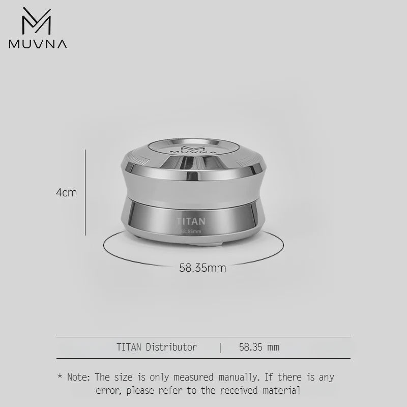 MUVNA Titan Distributor 58.35mm | مُسَوِّي القهوة
