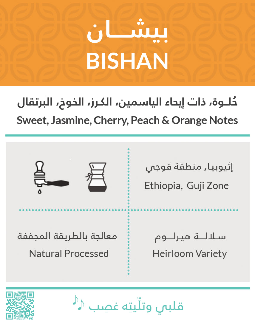 Kiffa Ethiopia BISHAN 250g بن بيشان