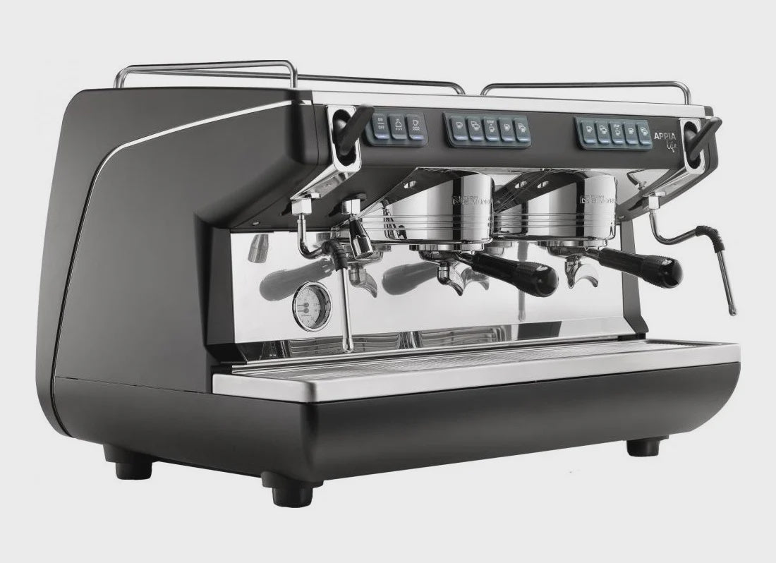 Nuova Simonelli Appia Life 2 Groups - Black مكينة قهوة