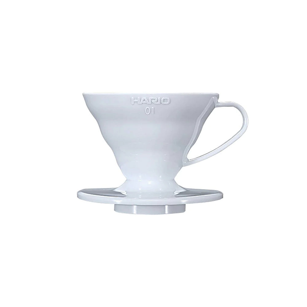 Hario V60 Plastic Dripper 01 White قمع تقطير بلاستيك