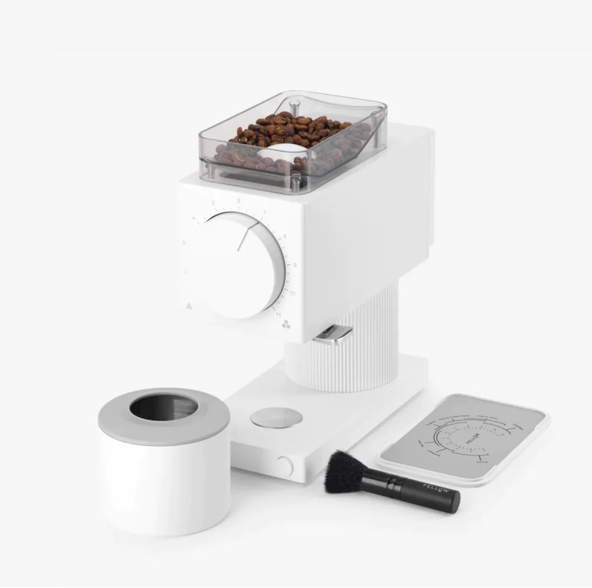 Fellow ODE Brew Grinder Gen2 with Sweet Burrs - White