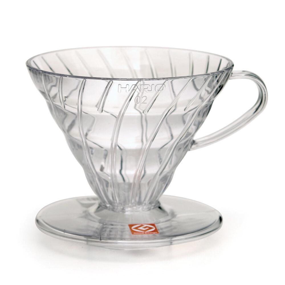 Hario V60 Plastic Dripper 02 Clear قمع تقطير بلاستيك