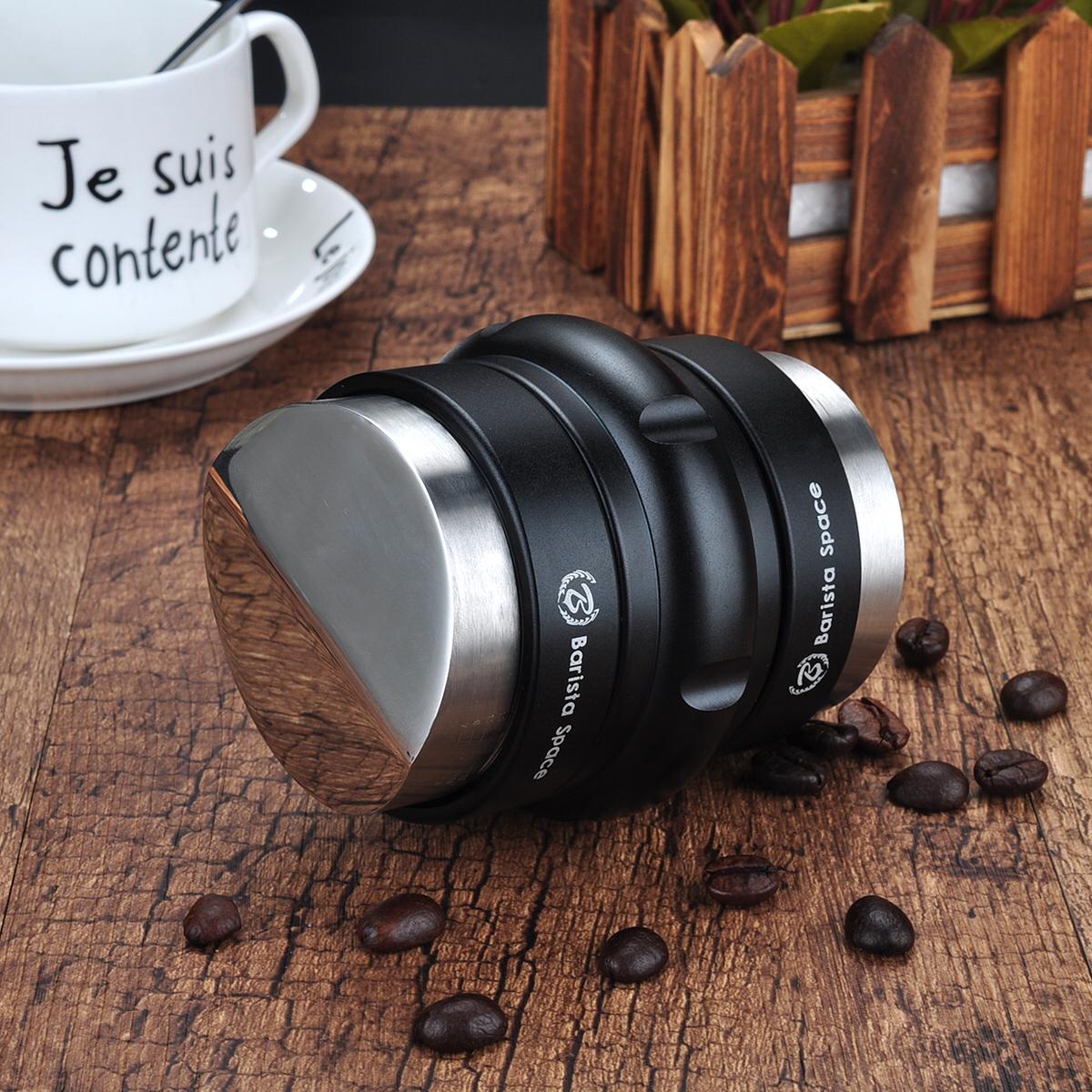 Barista Space 2 in 1 Tamper & Distributer Black 58mm تامبر & موزع