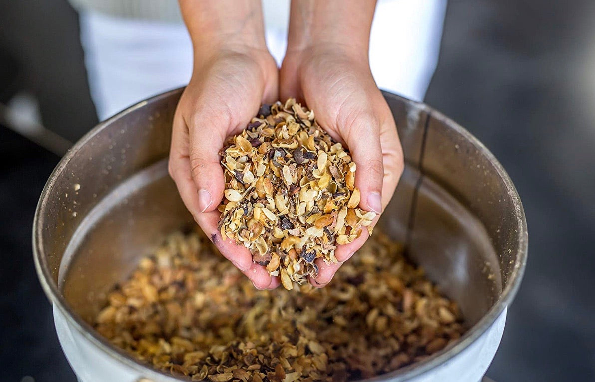 Huskee Cup & Lid 350ml - White كوب وغطاء