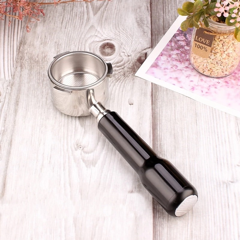 51mm Naked Portafilter for Delonghi Dedica with Basket - Black
