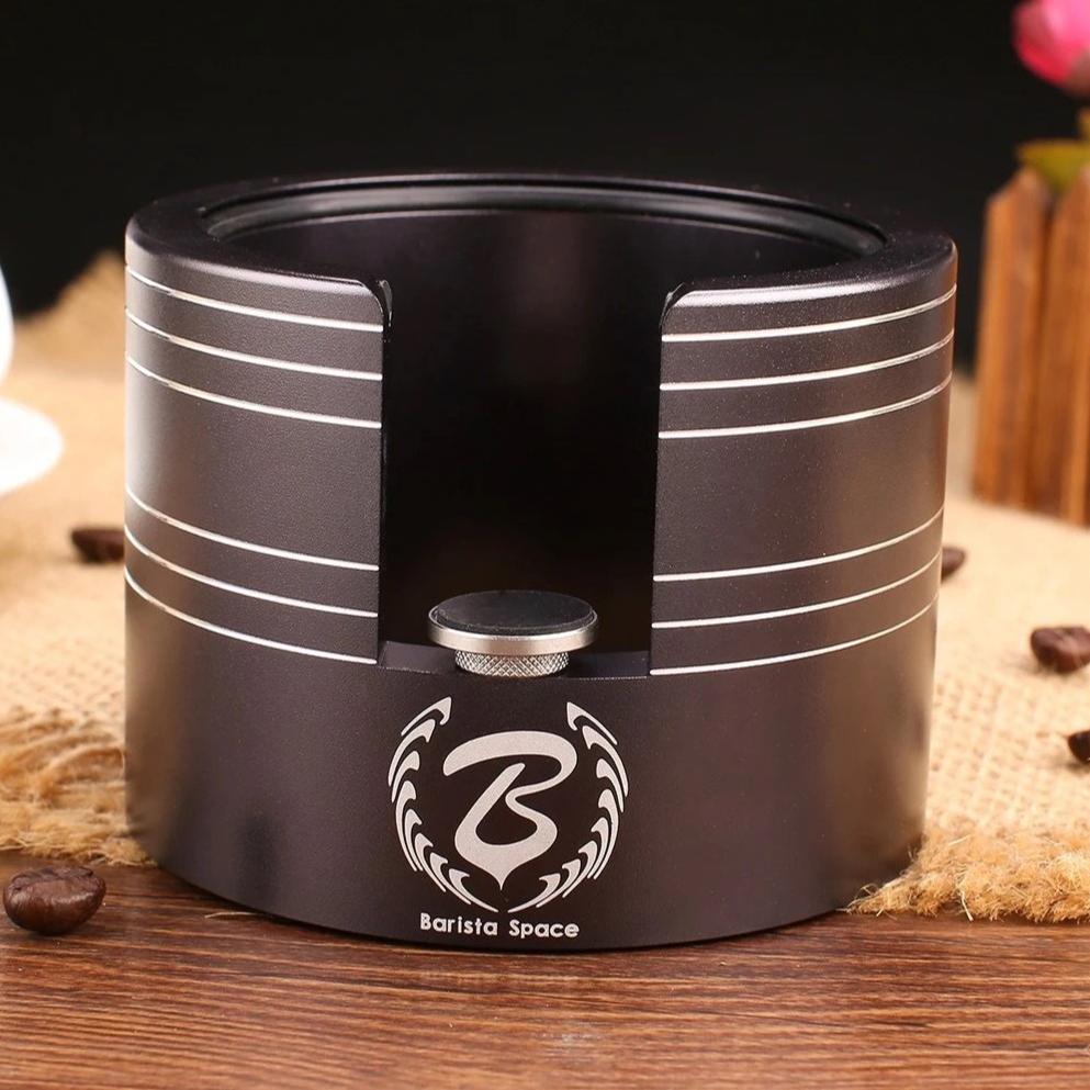 Barista Space 58mm Height Adjustable Tamping Station Greyقاعدة كبس