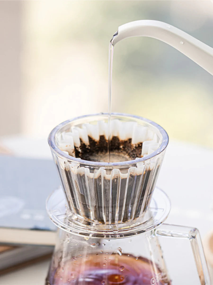 TimeMore Crystal Eye B75 Plastic Dripper - Transparent