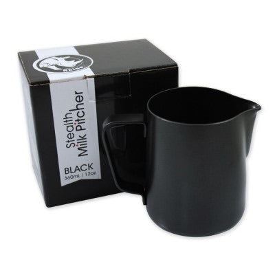 Rhino Stealth Black Pitcher ابريق تبخير الحليب