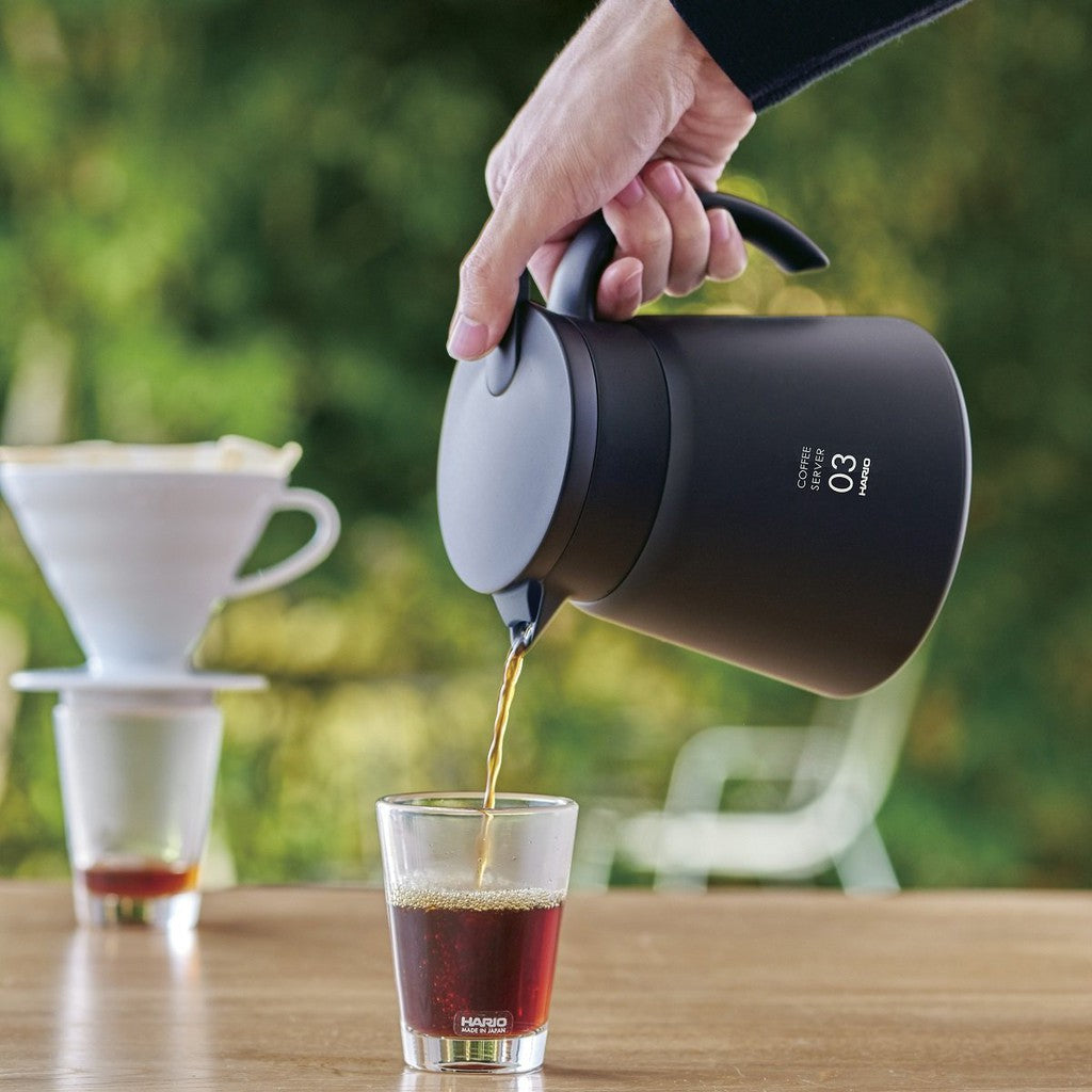Hario V60 Insulated Stainless Steel Server 800ml ابريق حافظ للحرارة والبرودة