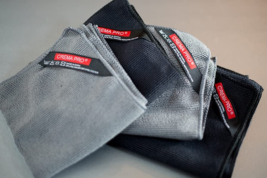Crema Pro Microfibre Cloth Pack - 4pcs منشفة