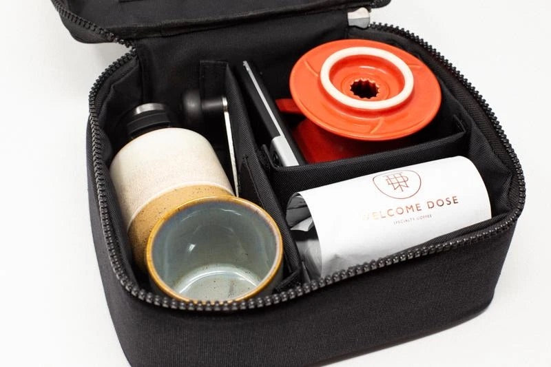 Basal Filter Coffee Traveler Bag - Standard Black حقيبة قهوة للسفر