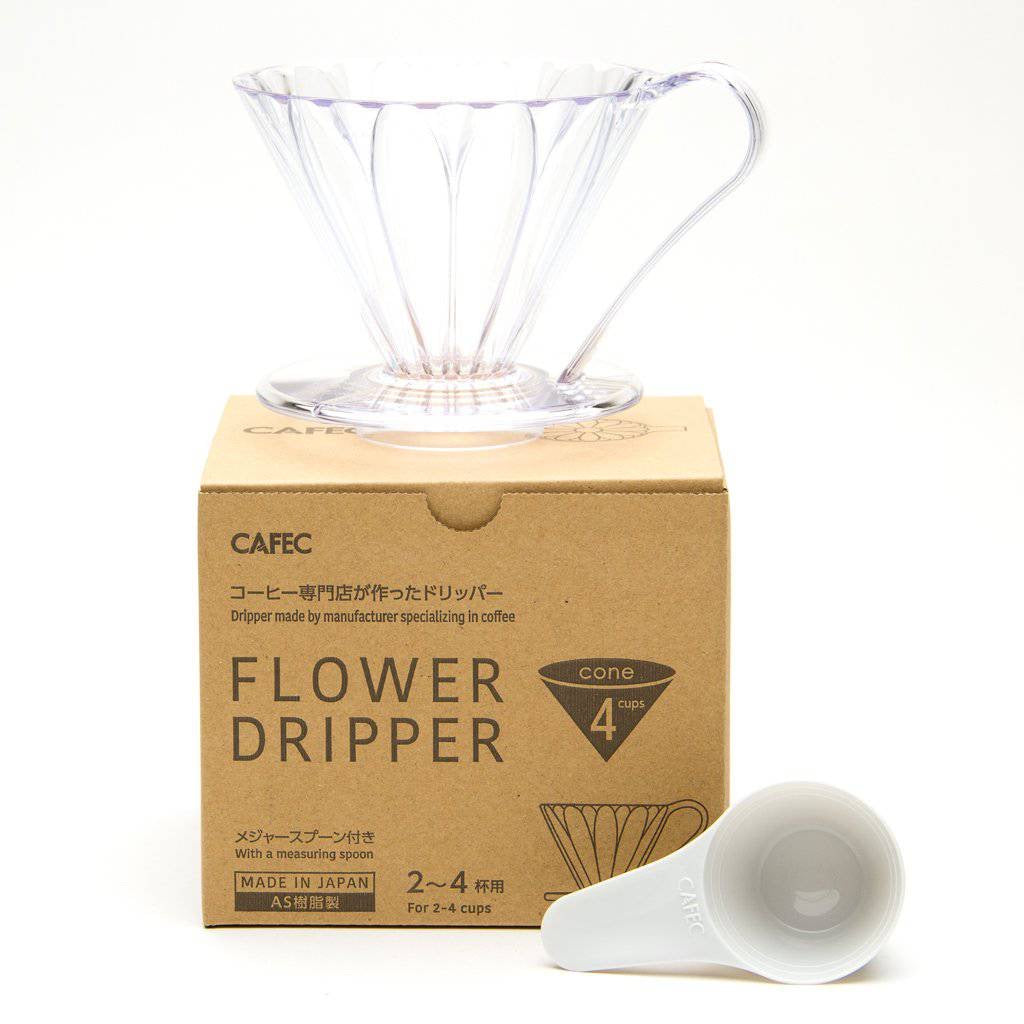 Cafec Plastic Flower Dripper 2-4 Cups
