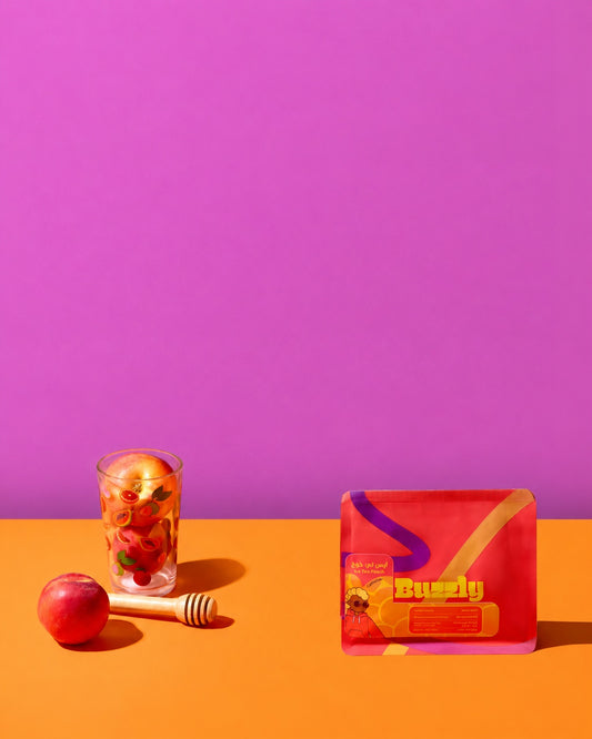 Buzzly Colombia Peach 125g | بن كولومبيا