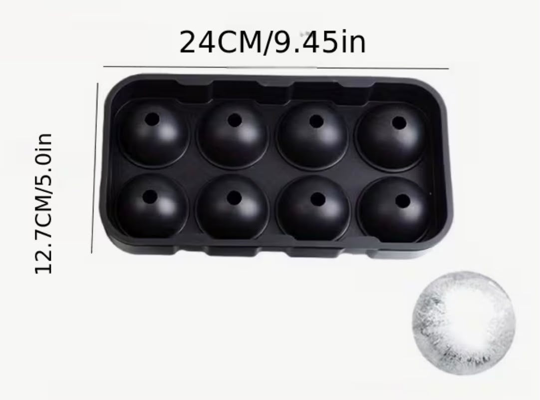 Ice Mold Ball 8"s Large