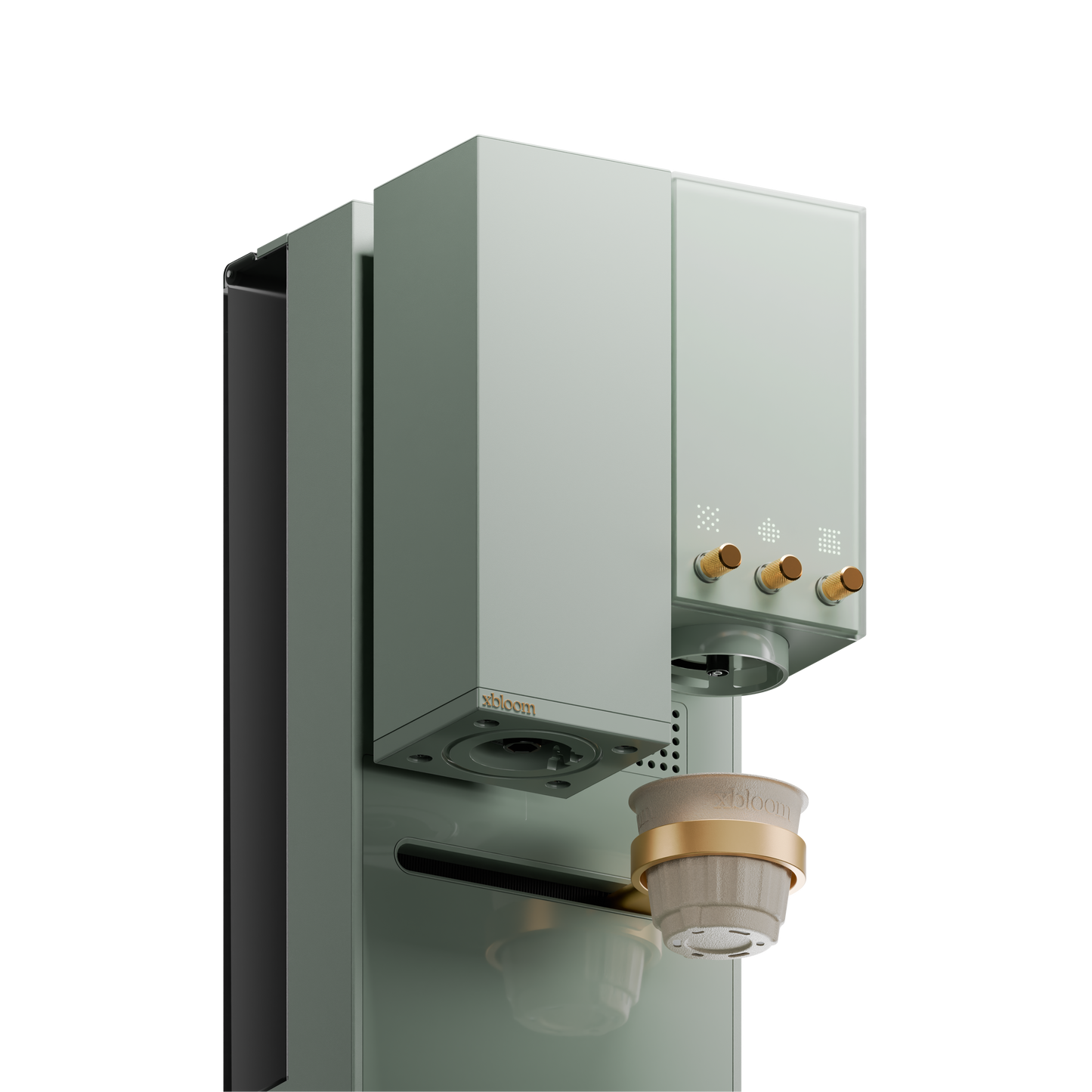Xbloom Studio - Sage Green Gold Knobs اكسبلوم