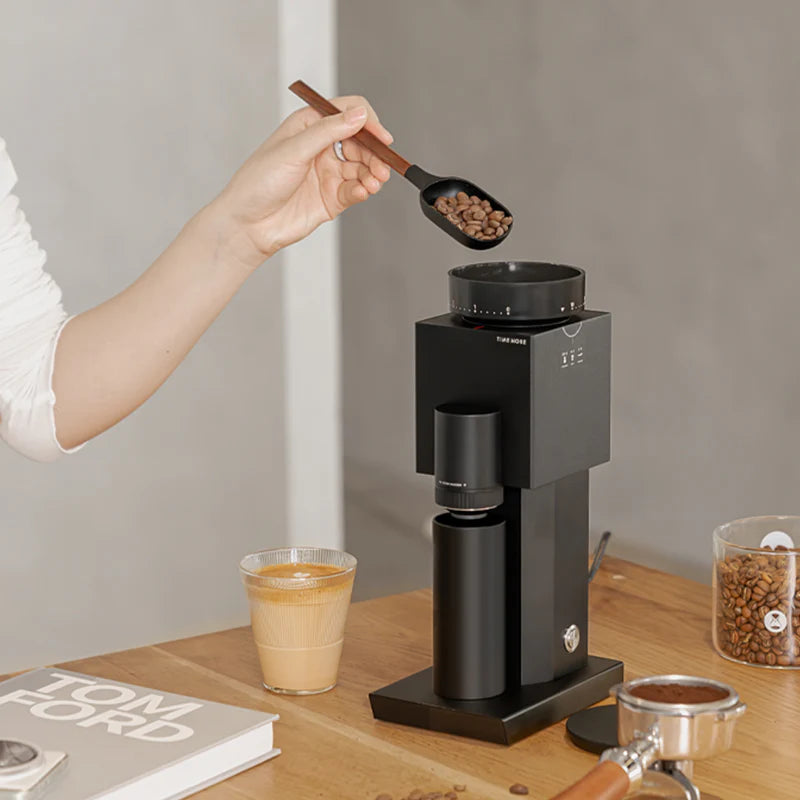 TimeMore BRICKS 01S Electric Grinder - Black | مطحنة كهربائية