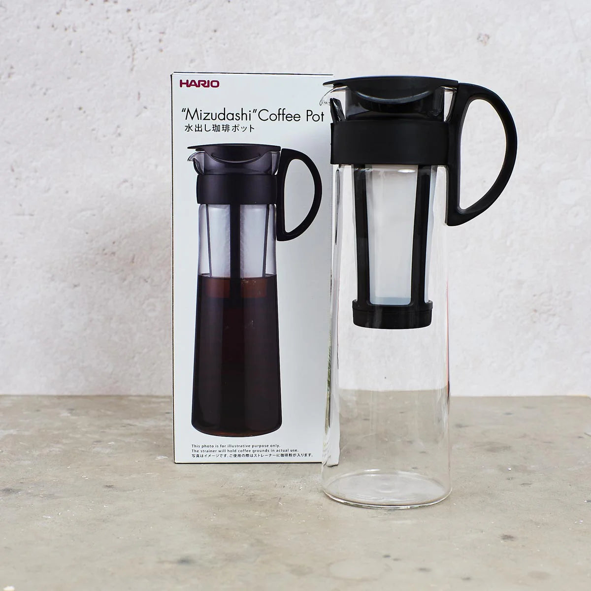 Hario Mizudashi Cold Brew Pot 1L - Black ابريق تحضير القهوة الباردة