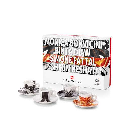 illy Art Collection Monica, Binta, Simone & Shirin 4pcs Set اكواب ايلي