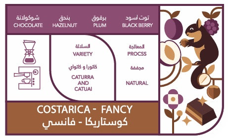Caffeine Batch Costarica Fancy 250g | بن كوستاريكي