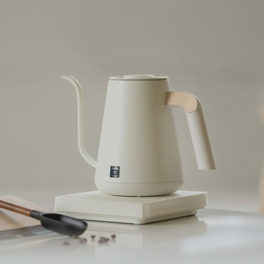 TimeMore Fish Pro Electric Kettle 900ml - White |غلاية ماء كهربائية