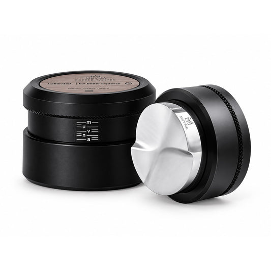 MUVNA Gravity Distributor Gray 58.35mm X Shape | موزّع القهوة (دستربيوتر)