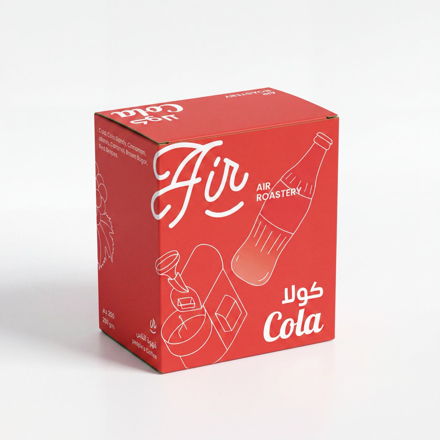 Airroastery Colombia Cola 250g - Filter |بن كولومبيا كولا