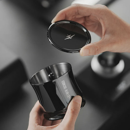 MHW-3BOMBER Dosing Funnel 58mm- Black حلقة مغناطيسية