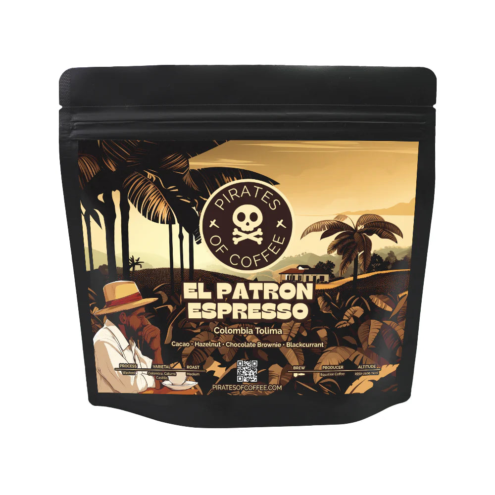 Pirates of Coffee EL PATRON - Colombia, Washed - Espresso 250g