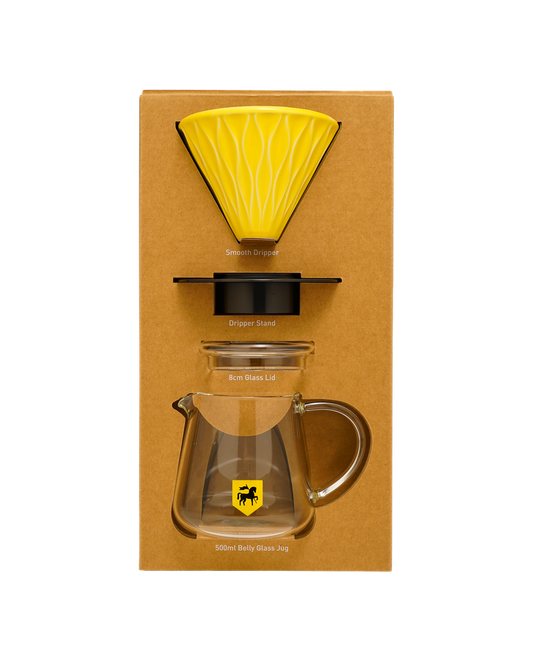 Black Knight Brewers Drippers Set - Yellow | طقم دريبرات