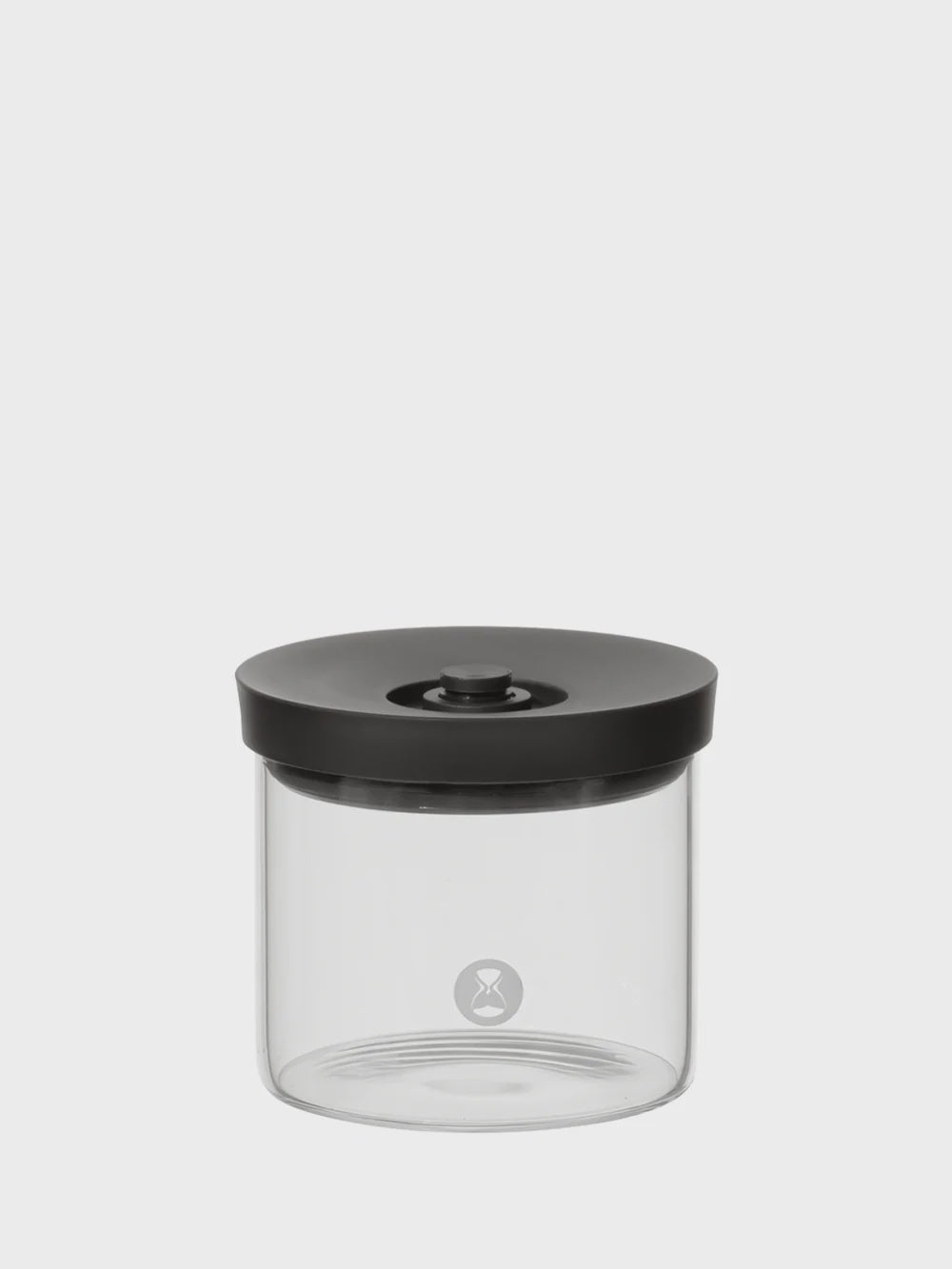 TimeMore Glass Canister 2.0 - 400ml - Black | علبة تخزين