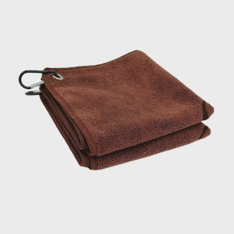 Crema Pro Barista Towel Pack Eyelet & Clip Brown منشفة