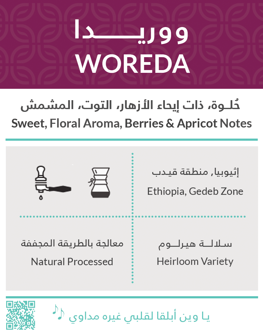 Kiffa Ethiopia WOREDA 250g