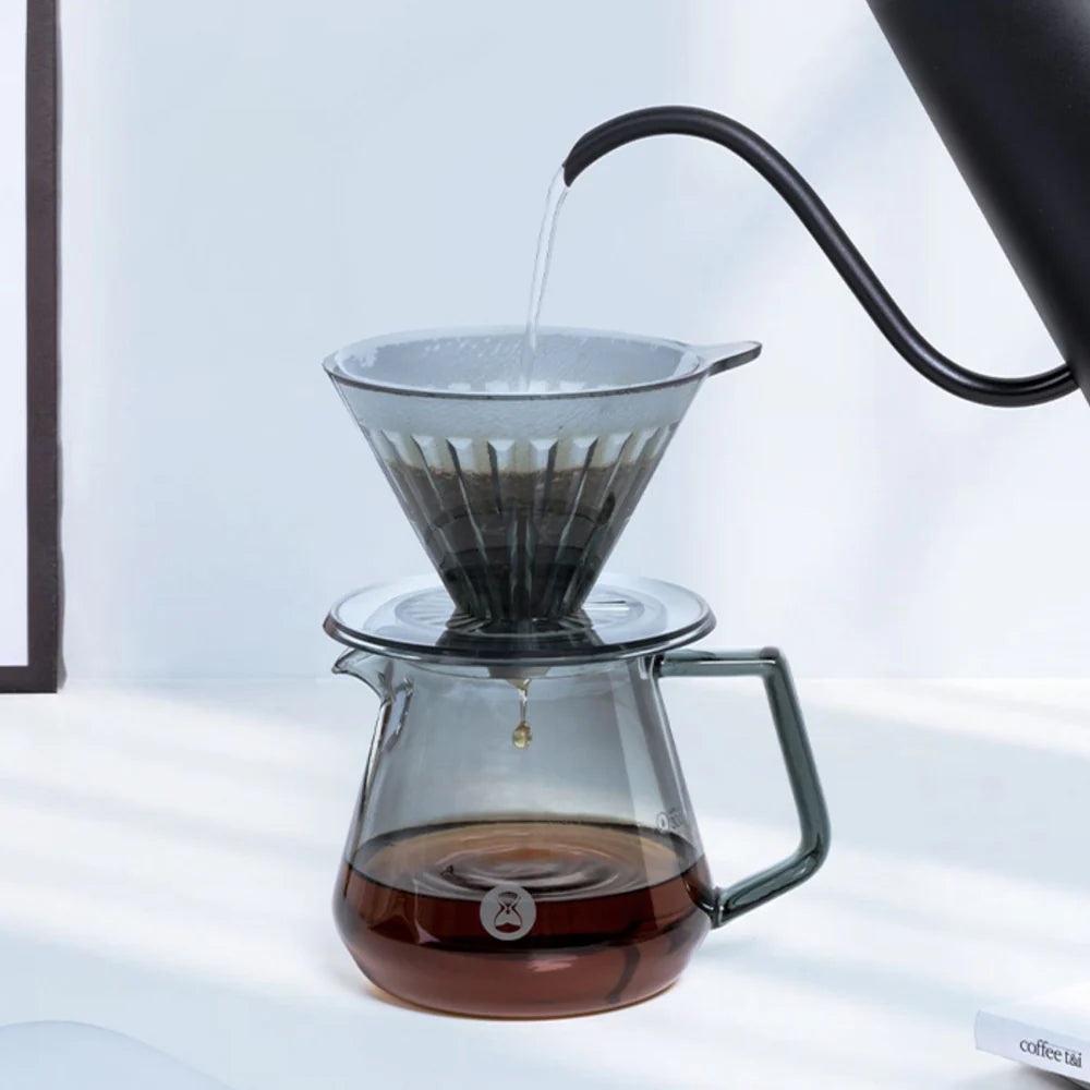 TimeMore Coffee Server 360ml - Transparent Black